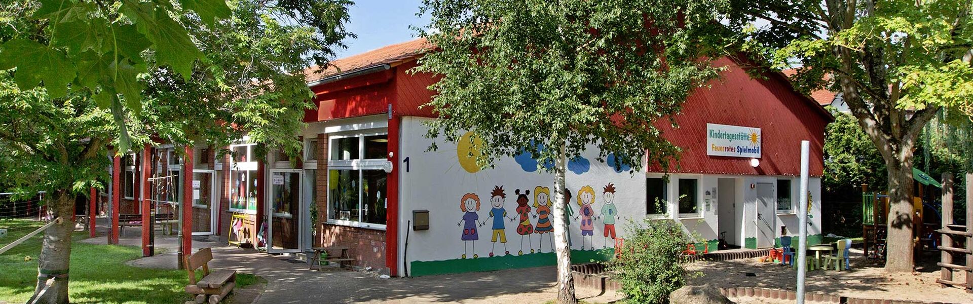 Kindertagesstätte Volkmarsen Aussnenansicht der Kindertagesstätte Volkmarsen