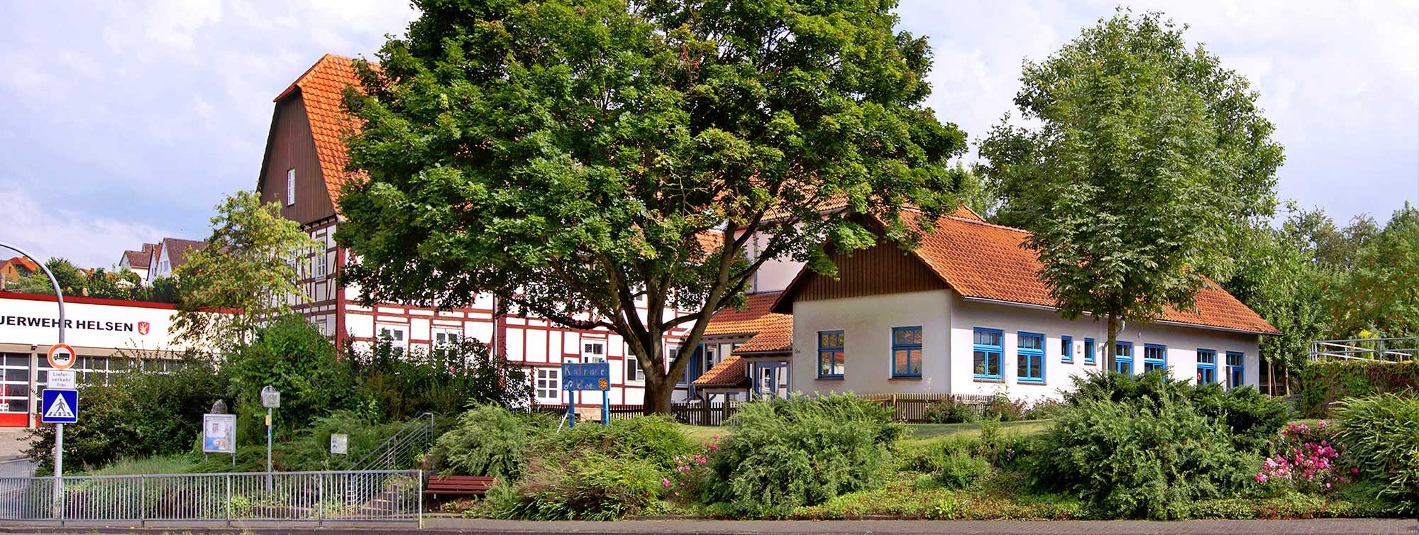 Außenansicht der Kindertagesstätte Bad Arolsen - Helsen