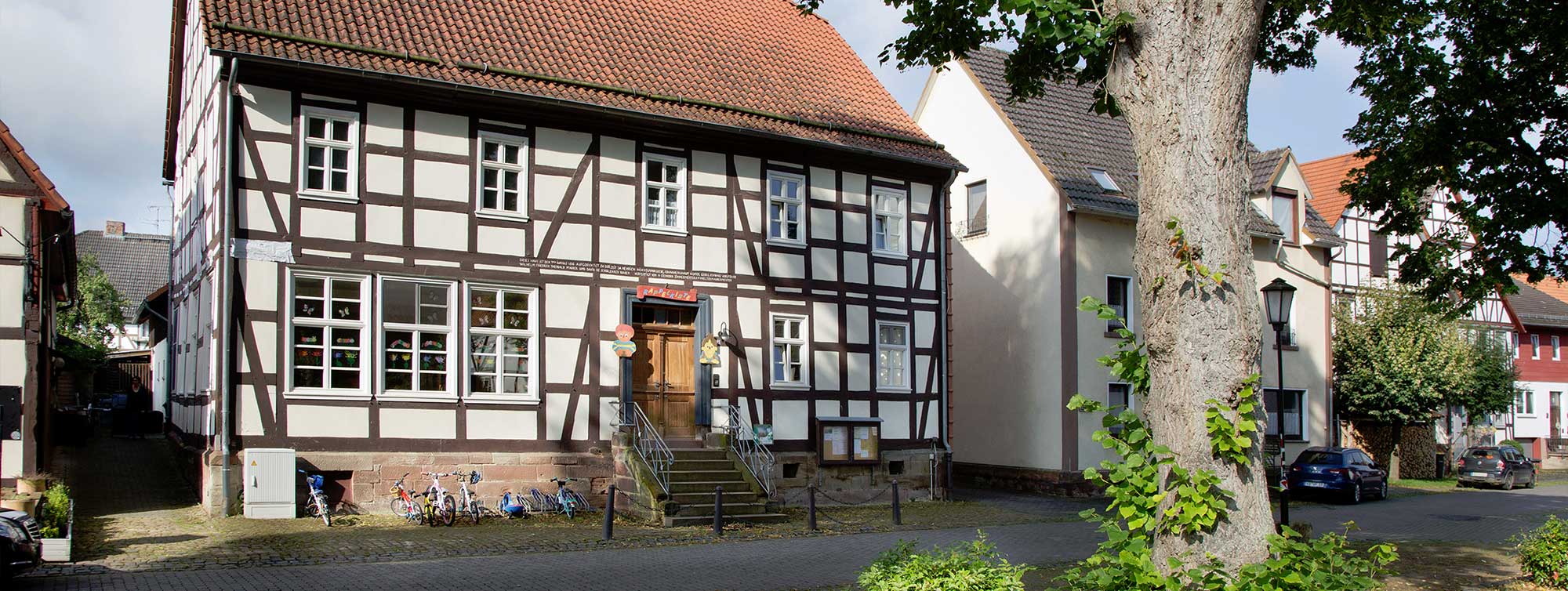 Aussnenansicht der Kindertagesstätte Volkmarsen - Ehringen